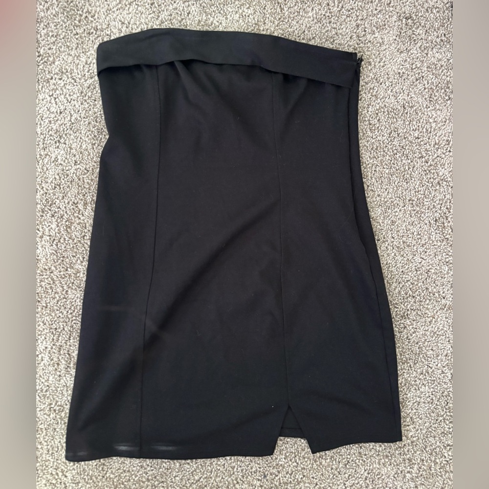 Elegant Black Women's Mini Dress